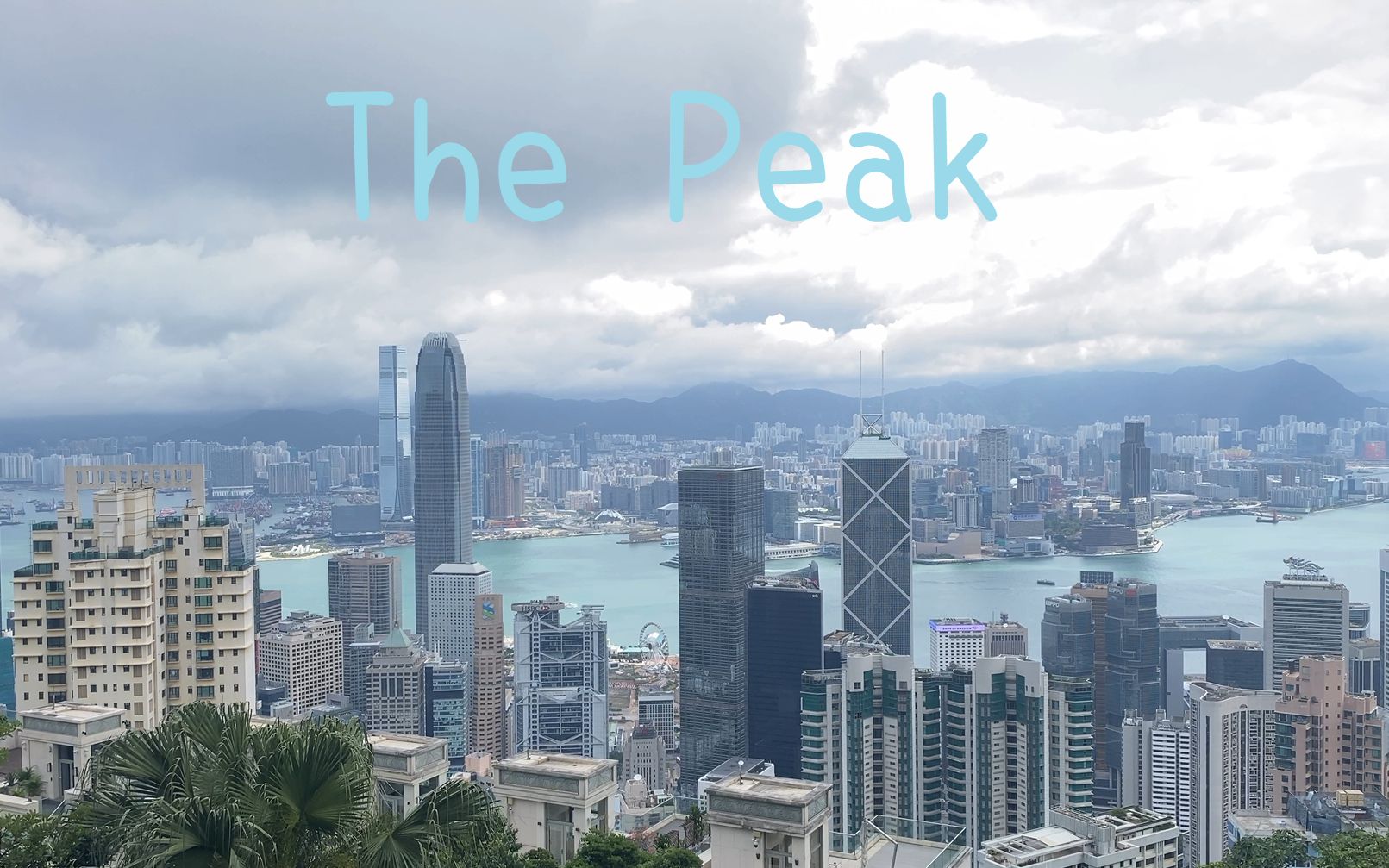 征服香港太平山頂,欣賞沿途的美景.the peak of hong kong#vlog5#