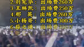 Video herunterladen: 200万以上有哪些明星？#明星出场费报价表 #家居建材 #明星演唱会