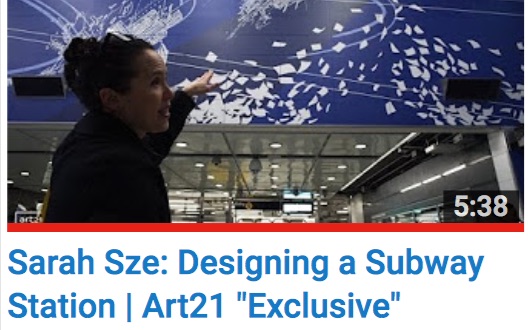 【art21】Sarah Sze: Designing a Subway Station 看看纽约艺术家如何装饰地铁站哔哩哔哩bilibili