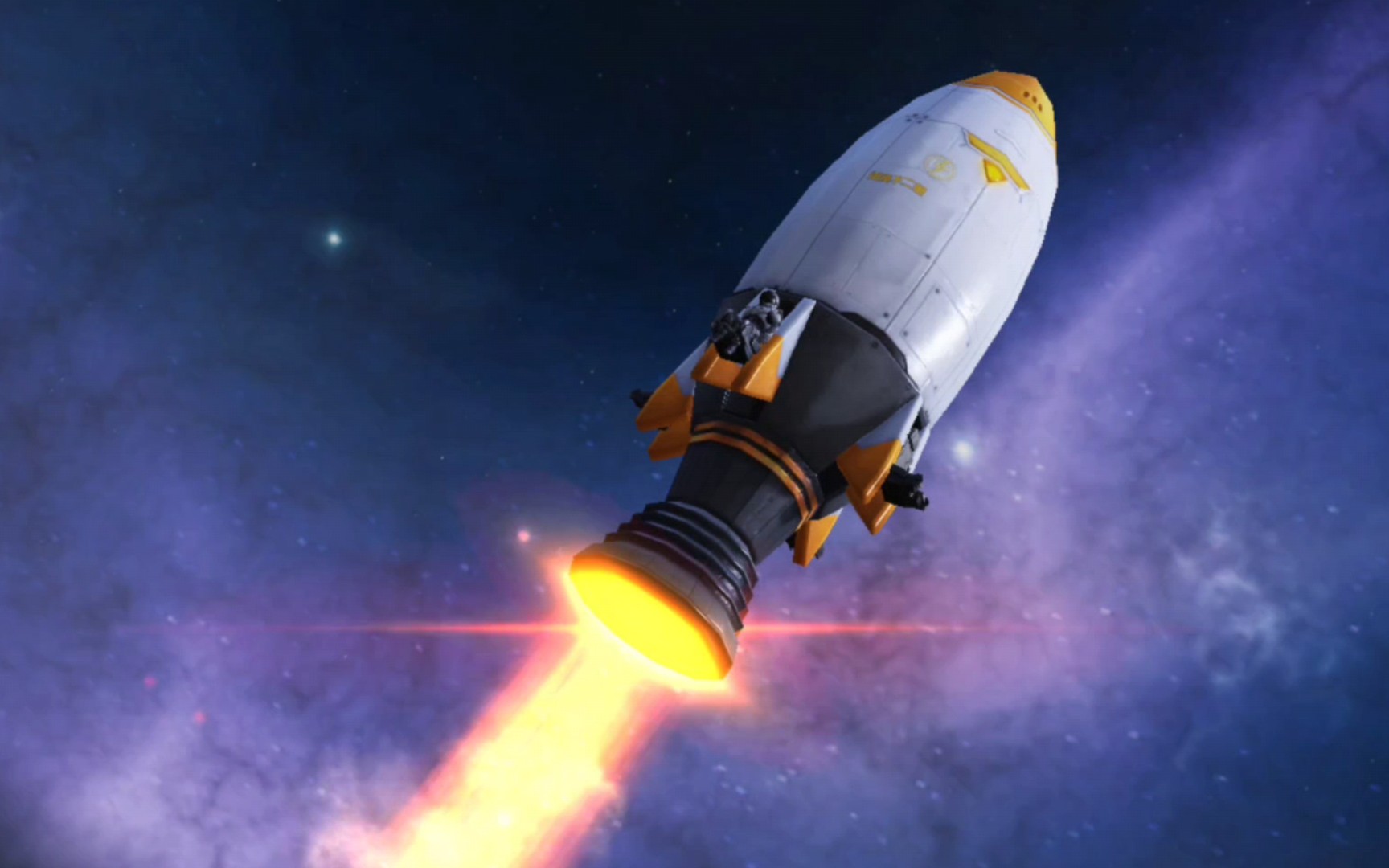 和平精英两周年玩家坐飞船升龙～(~▽~～)