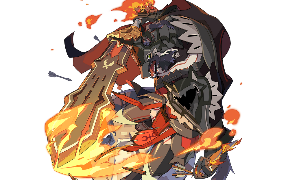 【世界弹射物语】【黑狼骑士】罗尔夫