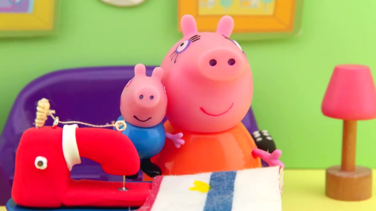 [图]『育儿/英语/玩具动漫』小猪佩奇英文版(Peppa Pig)-Daddy lost the watch