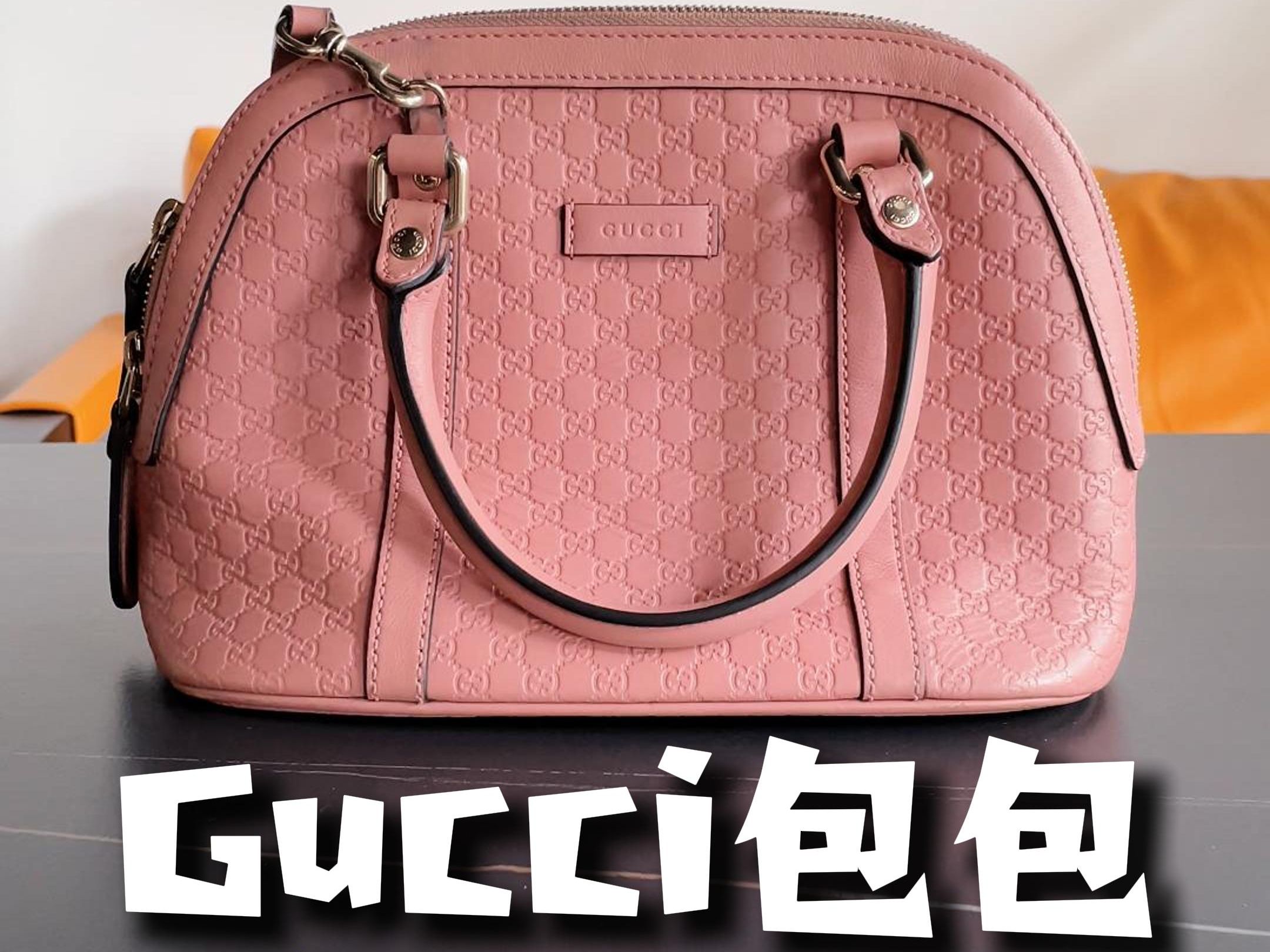 gucci包包包带磨损修复翻新