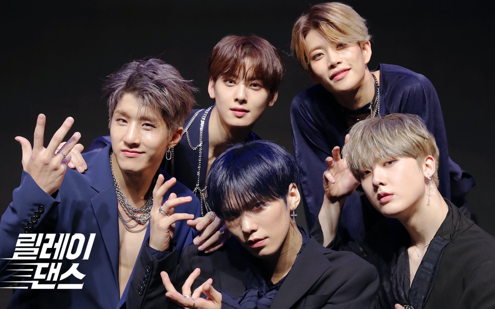 astro中首中字191122blueflame接力舞蹈