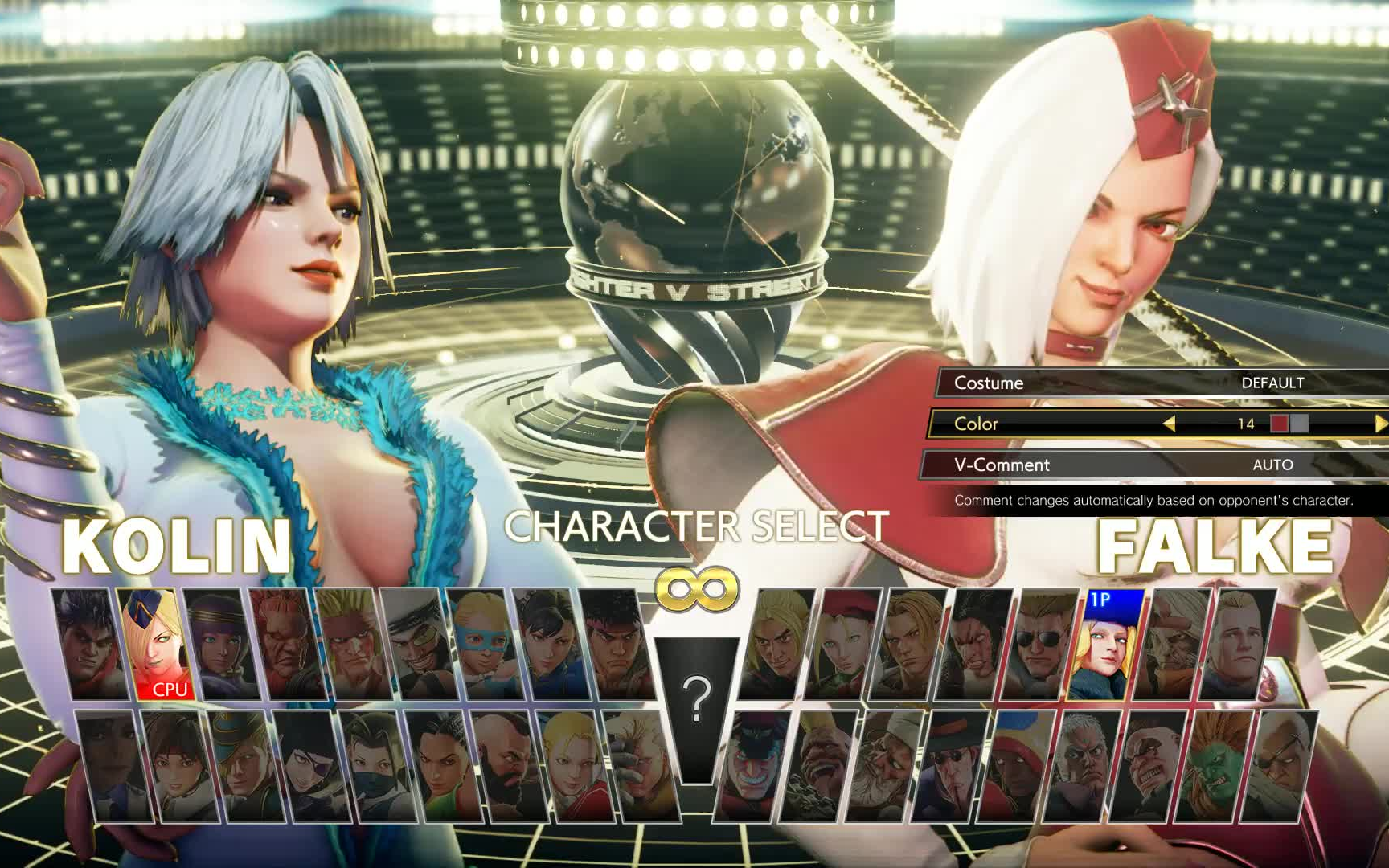 街霸5AE【Mod赏析】科林 Kolin VS 法尔凯 Falke哔哩哔哩bilibili