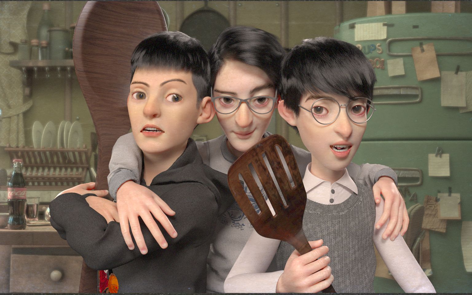 河北科技大学2019动画专业毕业设计三人行创作历程