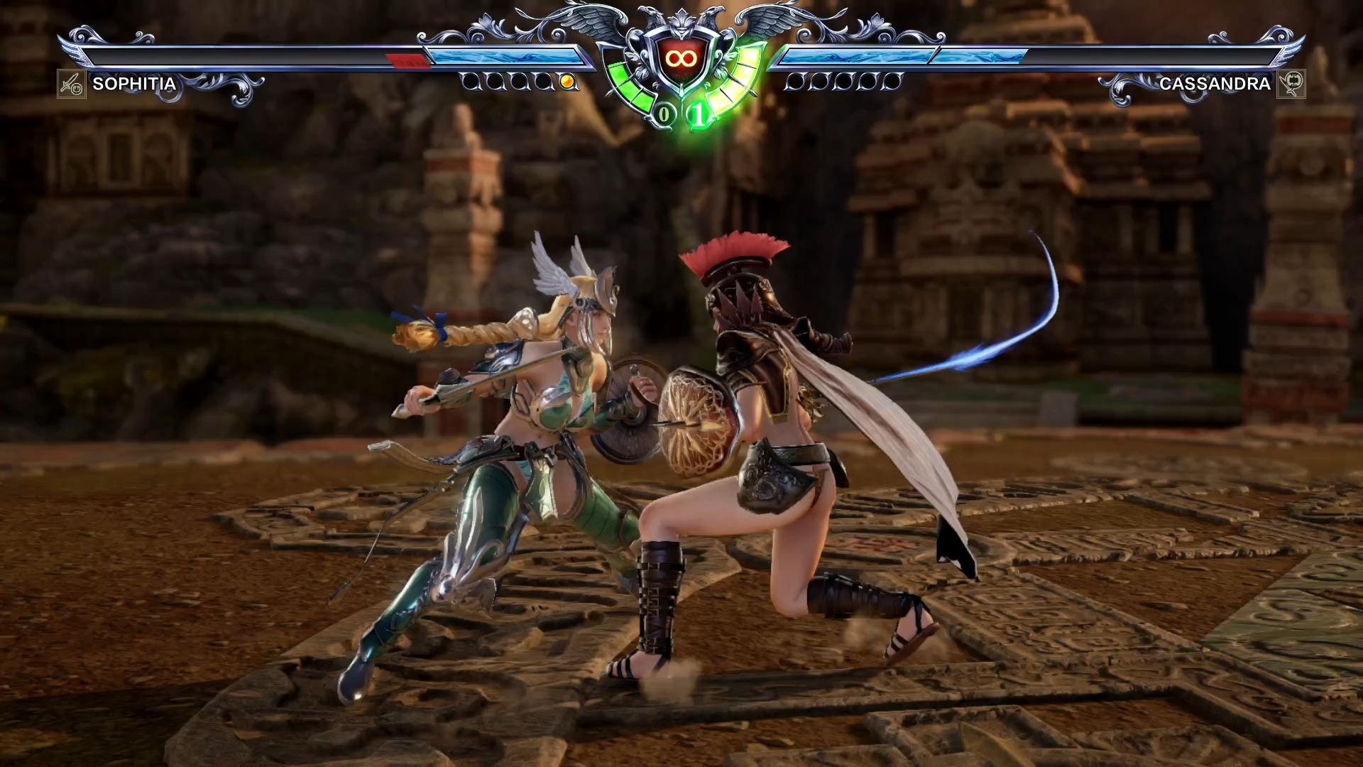 灵魂能力6 索菲提亚 vs 卡桑德拉