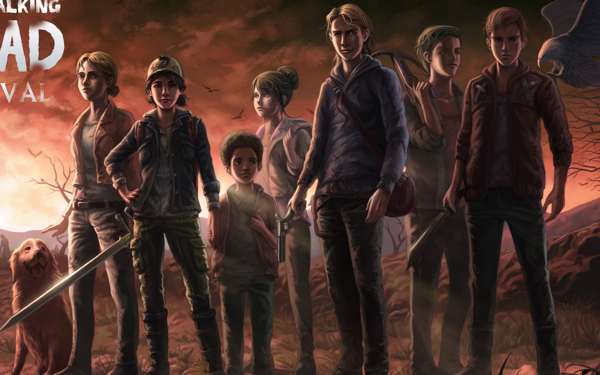 【剧情向】行尸走肉游戏第四季_哔哩哔哩 (゜-゜)つロ 干杯~-bilibili