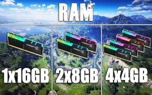 Descargar video: 1x16G vs 2x8G vs 4x4G 内存单通道 vs 双通道 游戏性能测试对比   RTX 2080Ti + i9-9900K  1080P 60帧视频