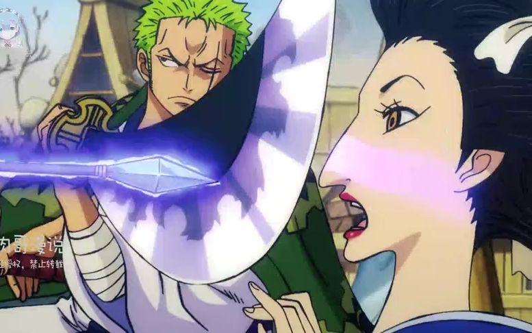 海贼王:索隆在和之国的四次高帅时刻,哪个场景有让你磕到?