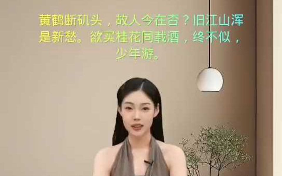 欲买桂花同载酒——解析刘过《唐多令》哔哩哔哩bilibili