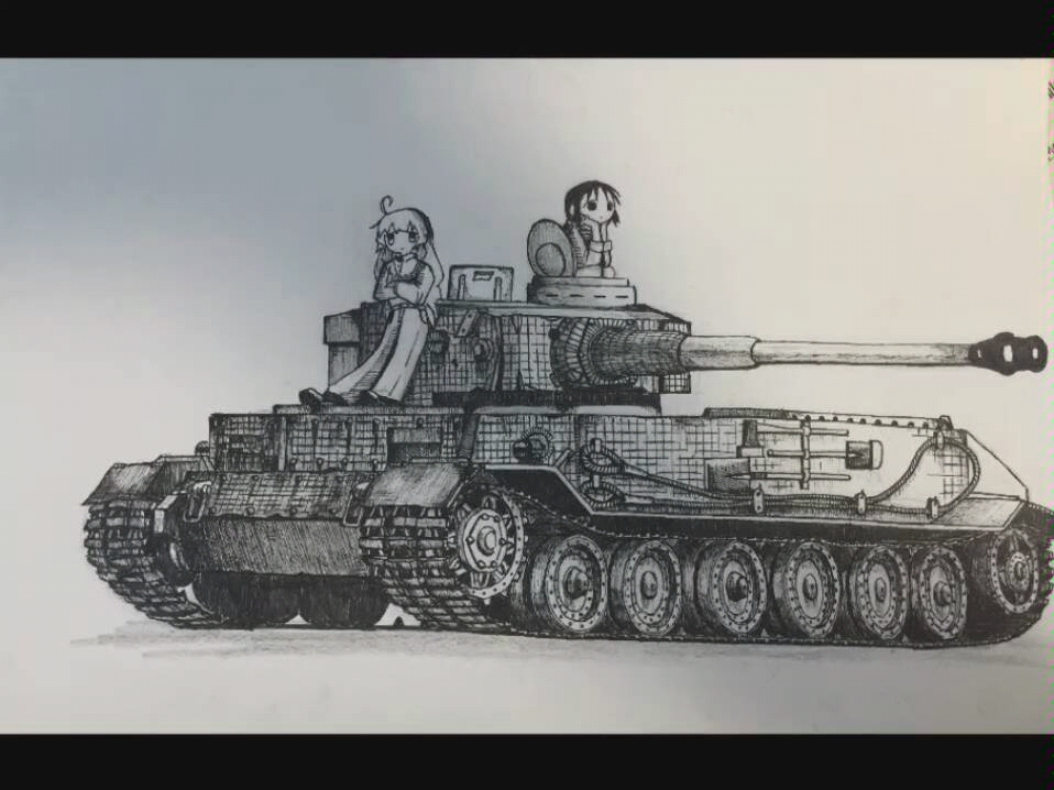 坦克世界闪击战〕虎式与虎式p的差距——论虎式p的优势