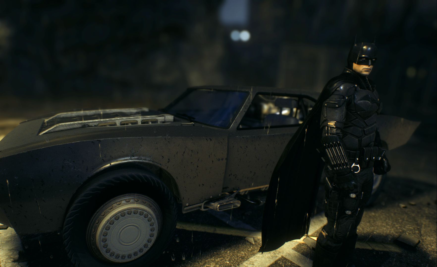 【阿卡姆骑士mod推荐】《新蝙蝠侠》蝙蝠车mod