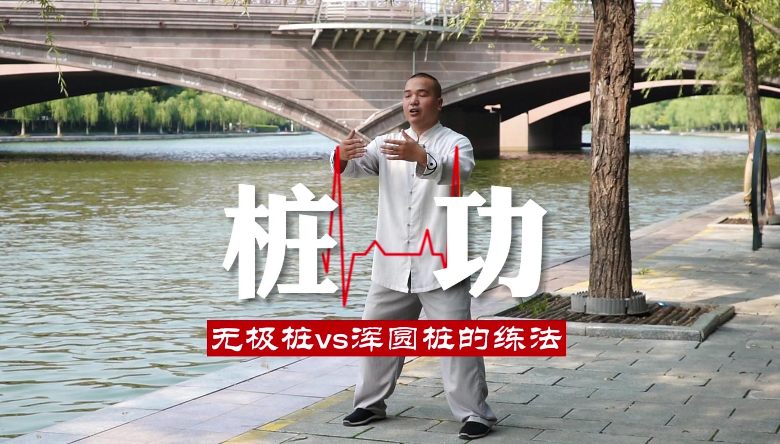 少林高僧分享无极桩和浑圆桩的练法