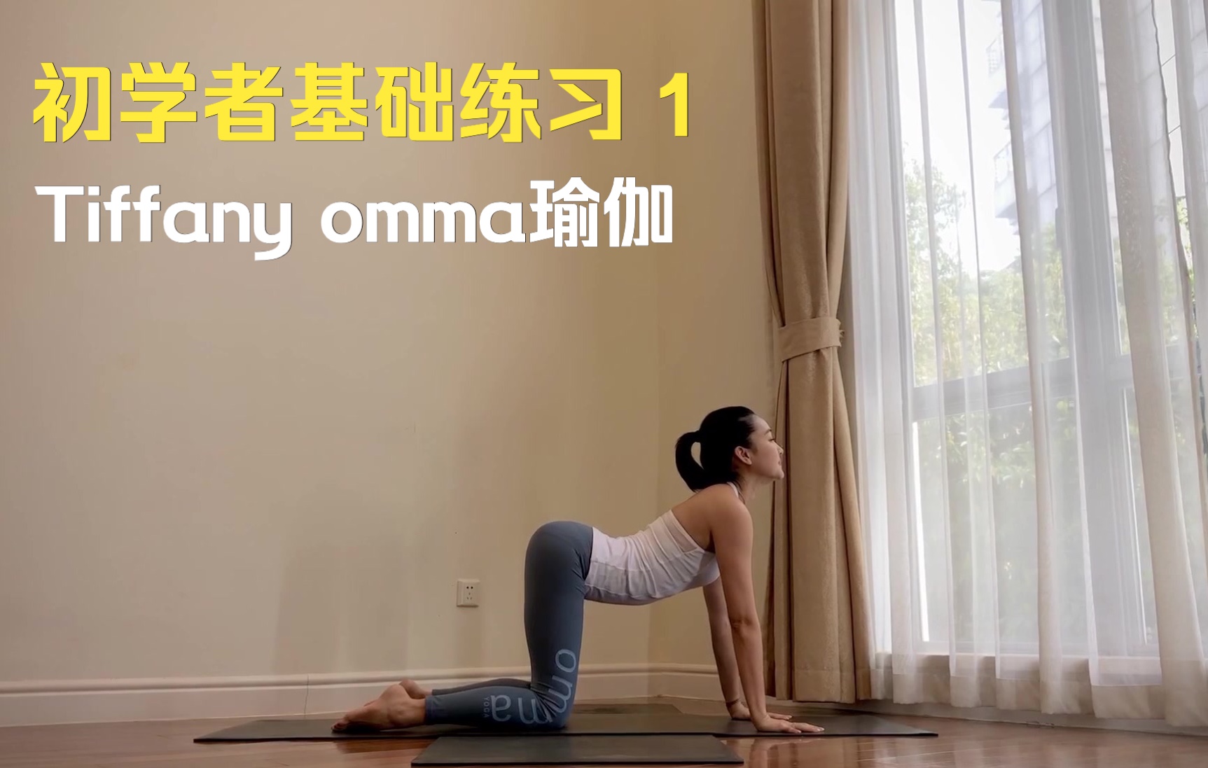 omma瑜伽  初学者基础练习1哔哩哔哩bilibili