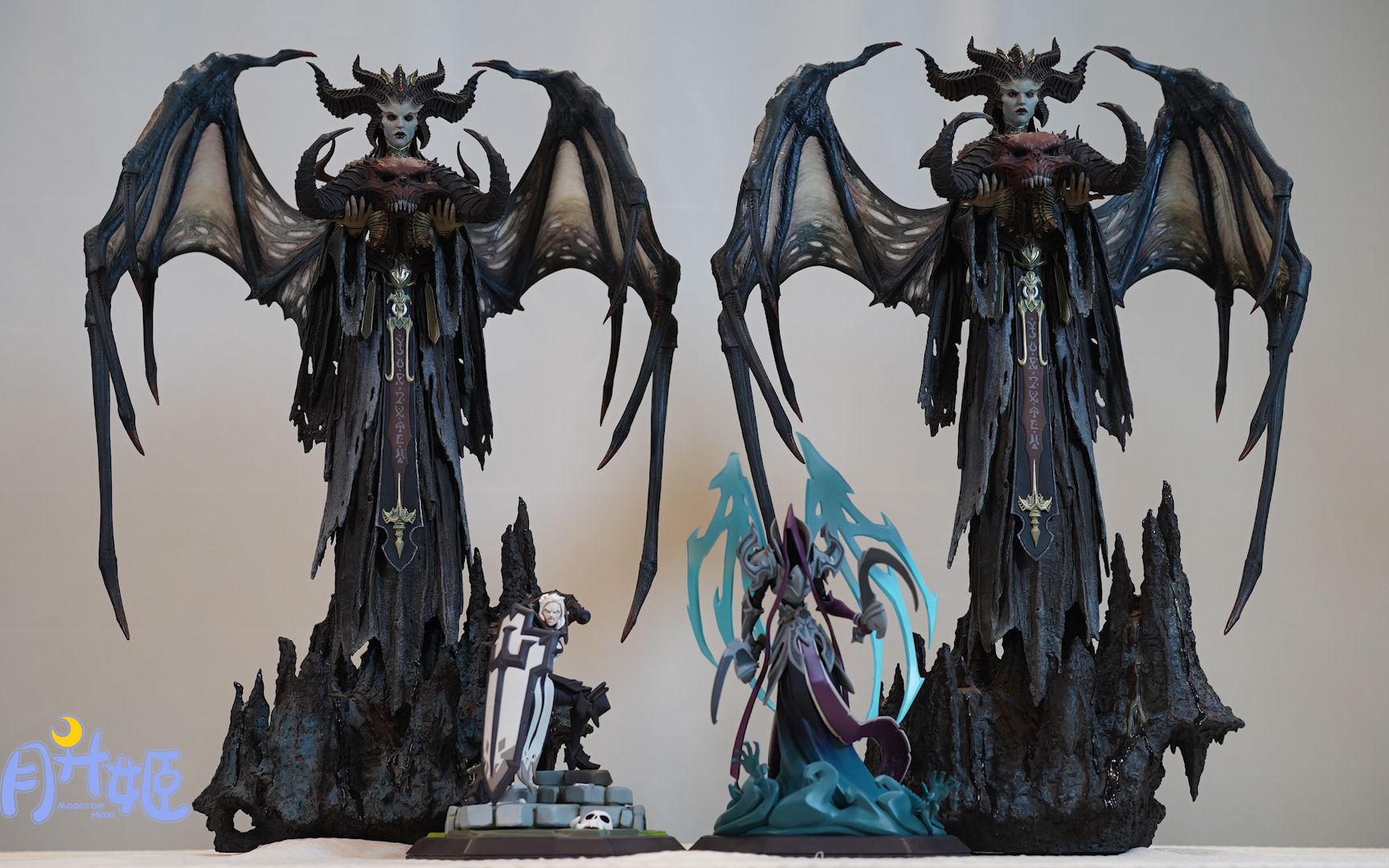 双开找不同!暴雪《暗黑》莉莉丝雕像开箱