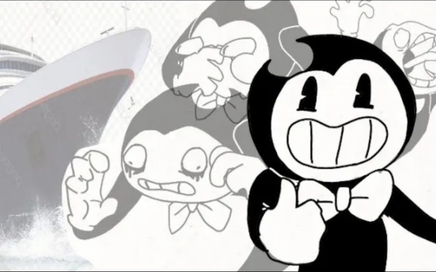班迪对同xp的反应/bendy reacts to his ships (shitpost)