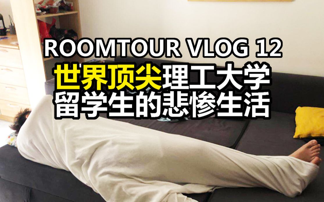 [图]VLOG#12. 揭秘!双学位留学生的悲惨生活 丨 我居然被roomtour了？