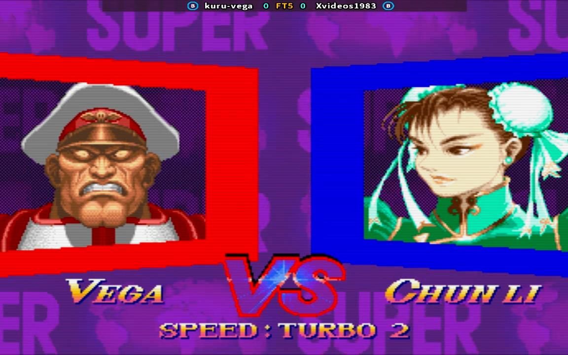 超级街霸2X kuruvega vs Xvideos1983 FT5 FightCade 210815 SET2电子竞技热门视频