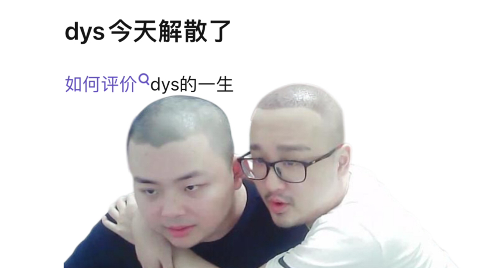 扛扛们还是离不开dys,解散引发热议