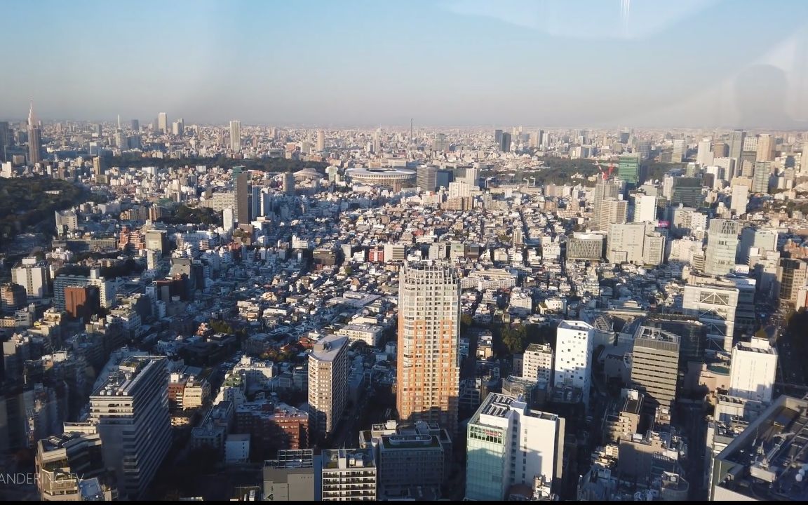 超清日本漫步东京涩谷站新地标建筑shibuyascramblesquare201911