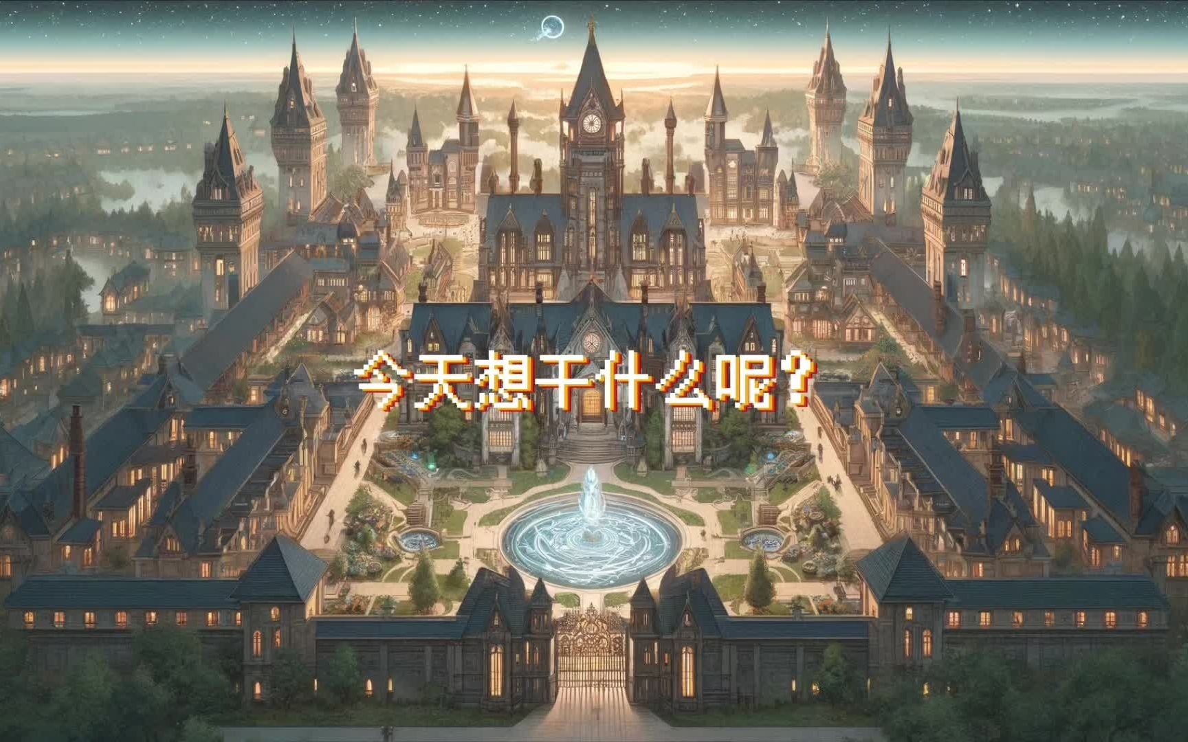 【互动游戏】欢迎来到噩梦魔法学院