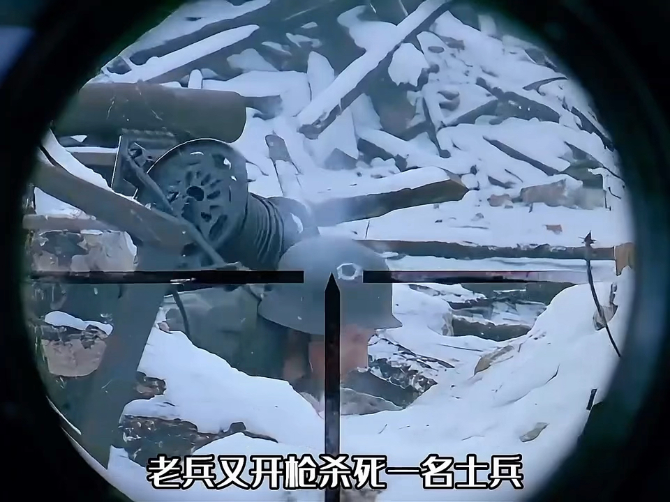 男人第一次上战场,仅凭5发子弹,就成为了顶级狙击手 "兵临城下 "