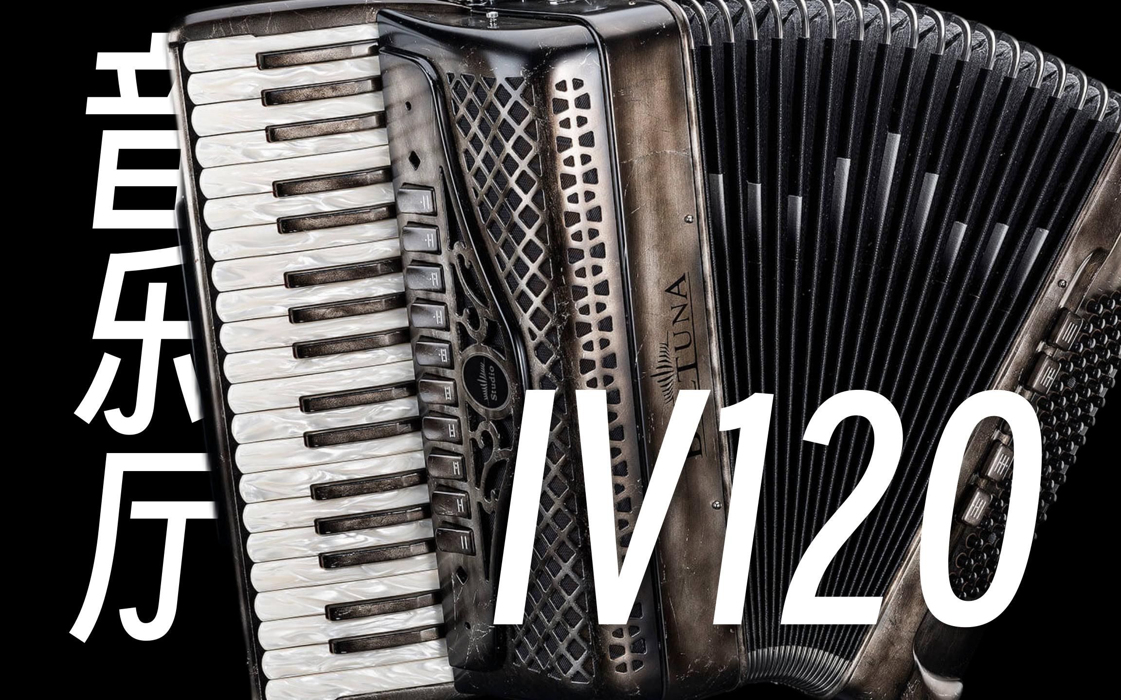 贝尔杜纳手风琴:音乐厅系列键盘iv120