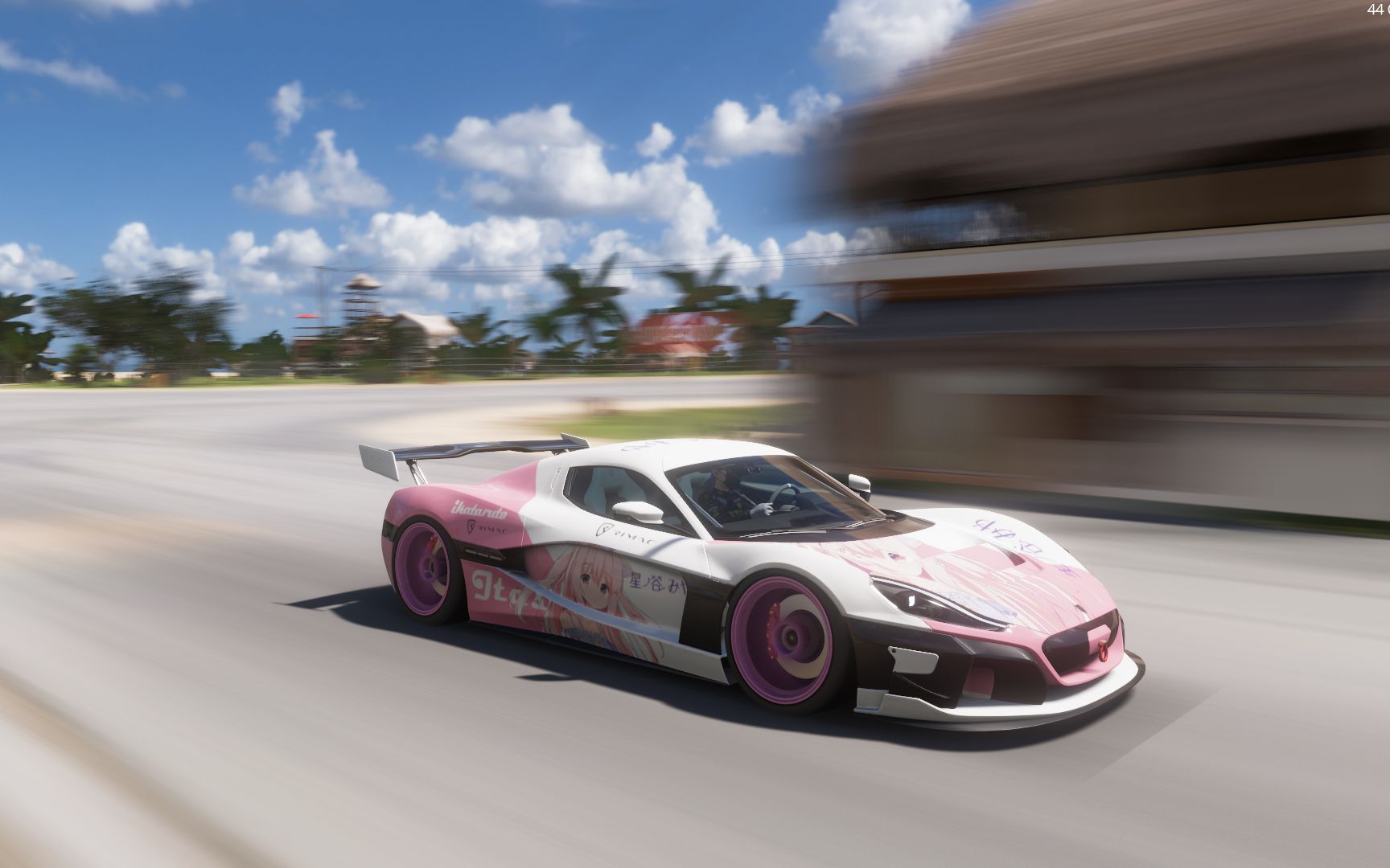 极限竞速 地平线 5 【rimac concept2]环岛挑战 目前 10:09.096