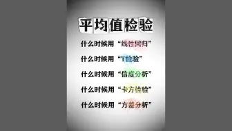 SPSS如何平均值检验