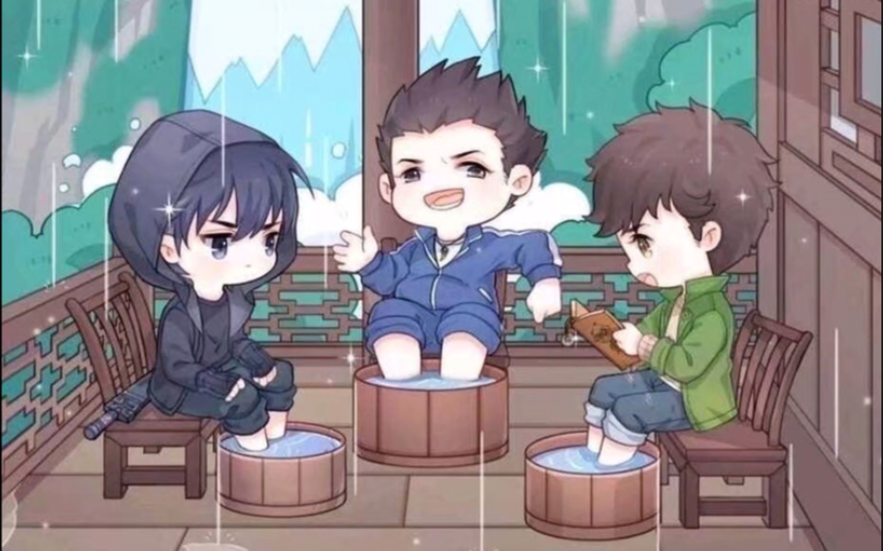 铁三角沙雕日常这敢纹身的人还能叫人吗