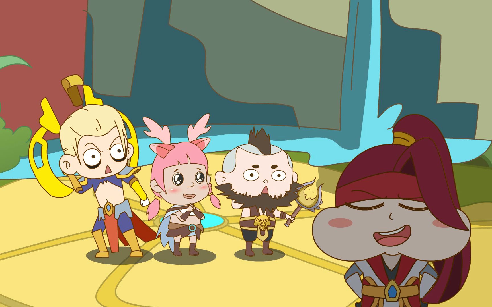 无限王者小队第62话国服最强王者自信1v5金牌韩信竟成峡谷最大的坑