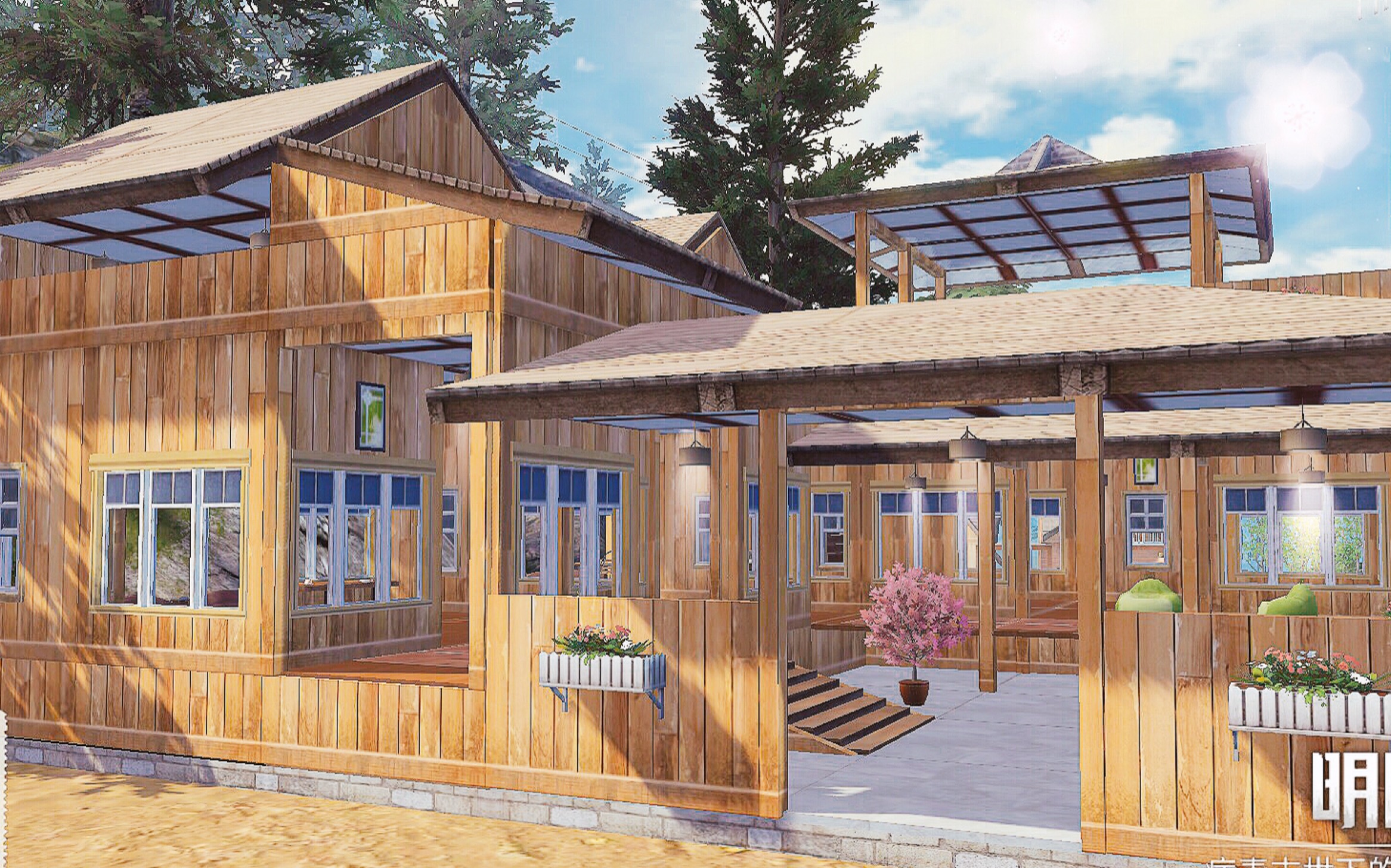 首发教程【明日之后】原创日式传统建筑【鹤居】