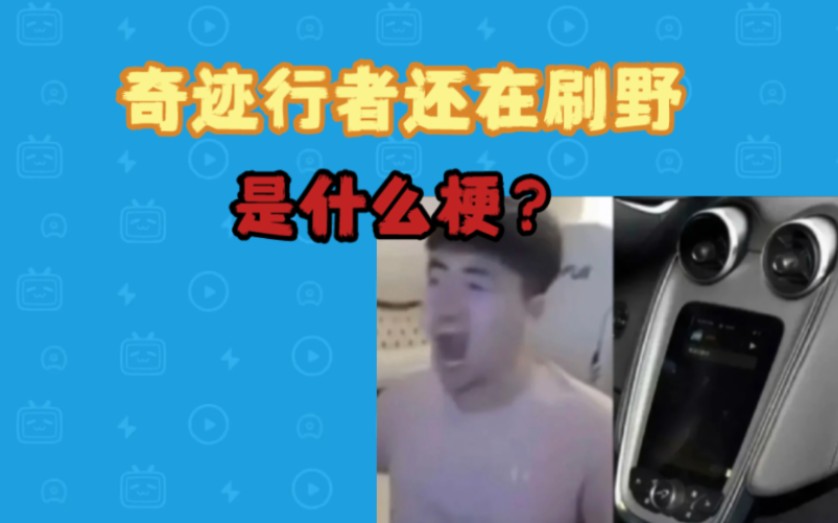 [图]【什么烂梗】奇迹行者还在刷野是什么梗？