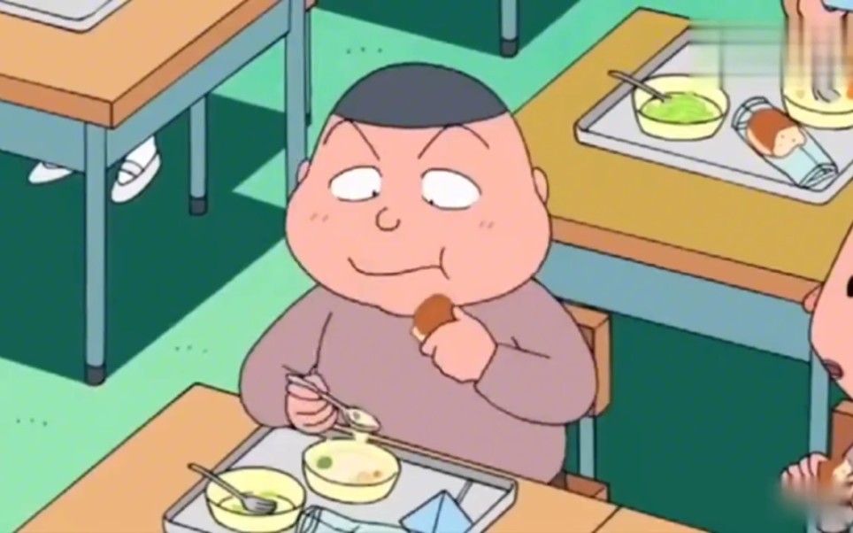 樱桃小丸子:小杉同学的胃口可真好啊,吃了三碗了还是饿_哔哩哔哩_bili