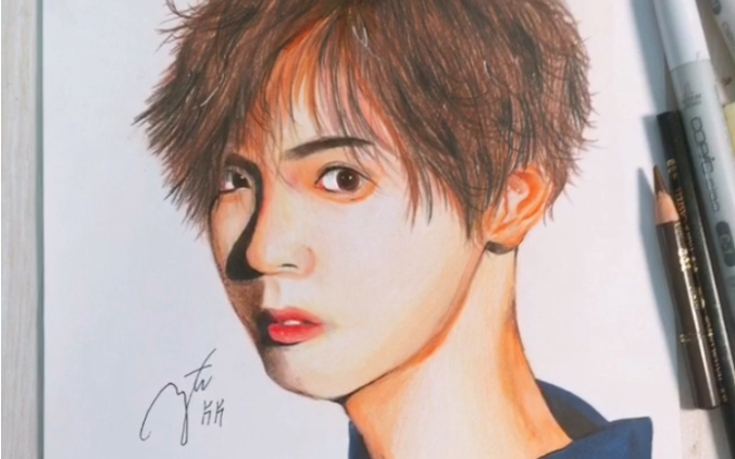 片寄凉太手绘稿,我看b站上没人画片片w,我画了超级可耐的小片鸭