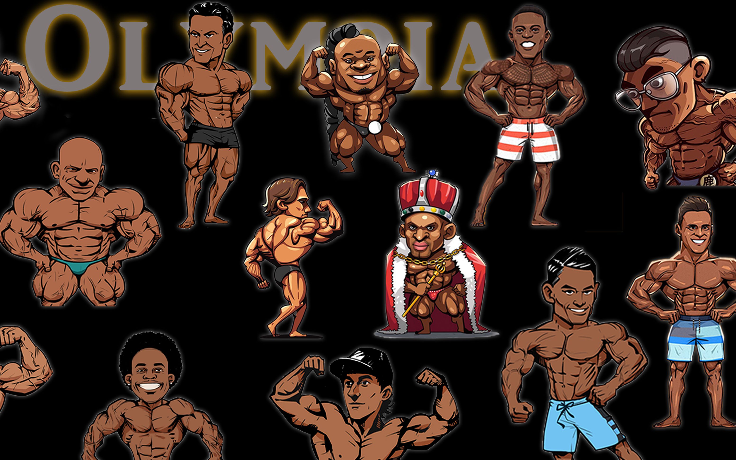 17年奥赛 | 男子健体前10名 top 10 mr olympia 2017 mens physique