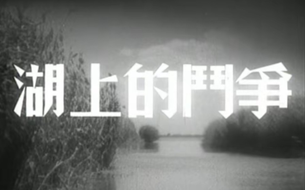 湖上的斗争,1955年,上海电影制片厂摄制哔哩哔哩bilibili