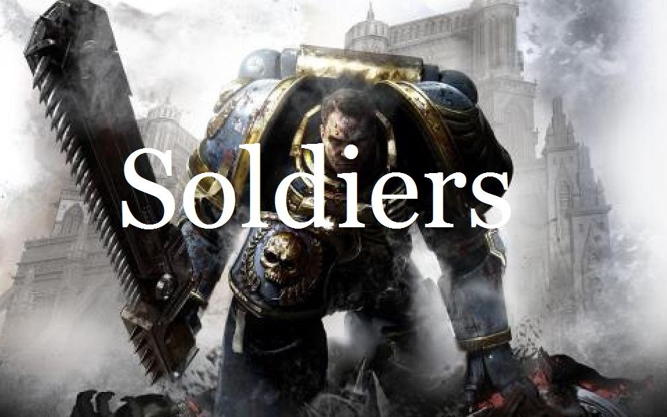 [图]【GMV-战锤40k】极致踩点 Soldiers 士兵之灵魂即为其利剑