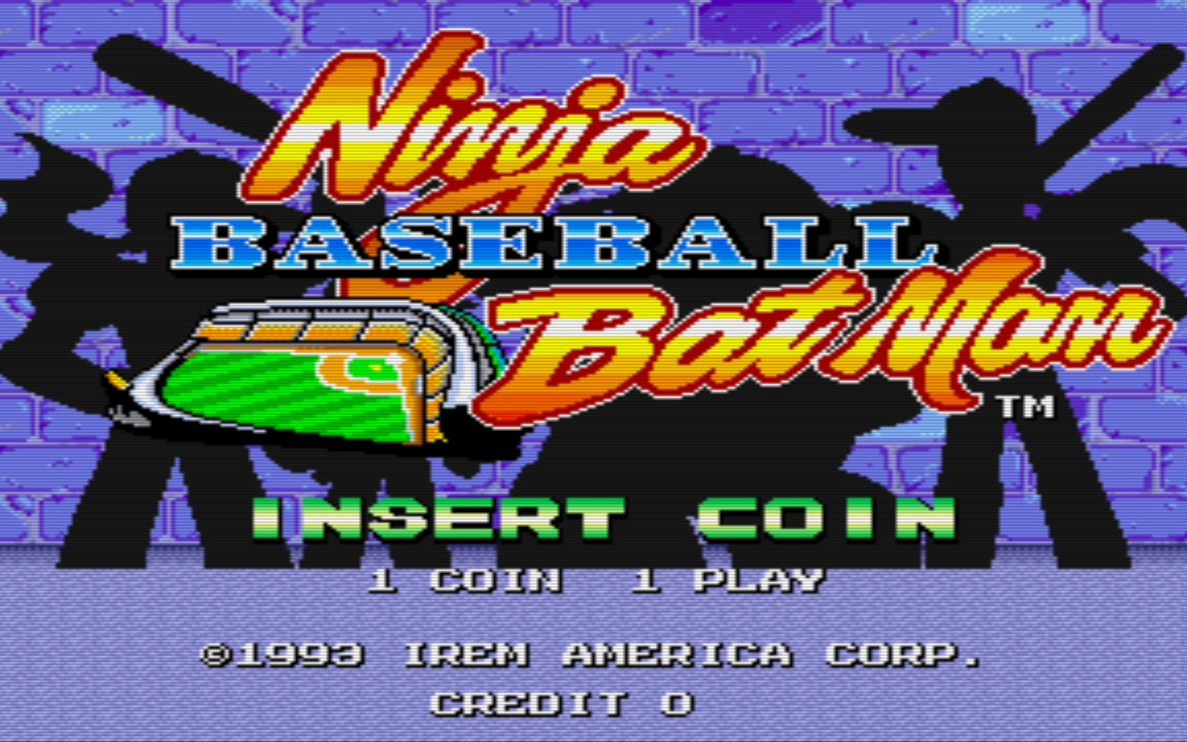 60帧画质最好的小绿帽忍者棒球棒球小子一命通关56万高分战绩完美还原