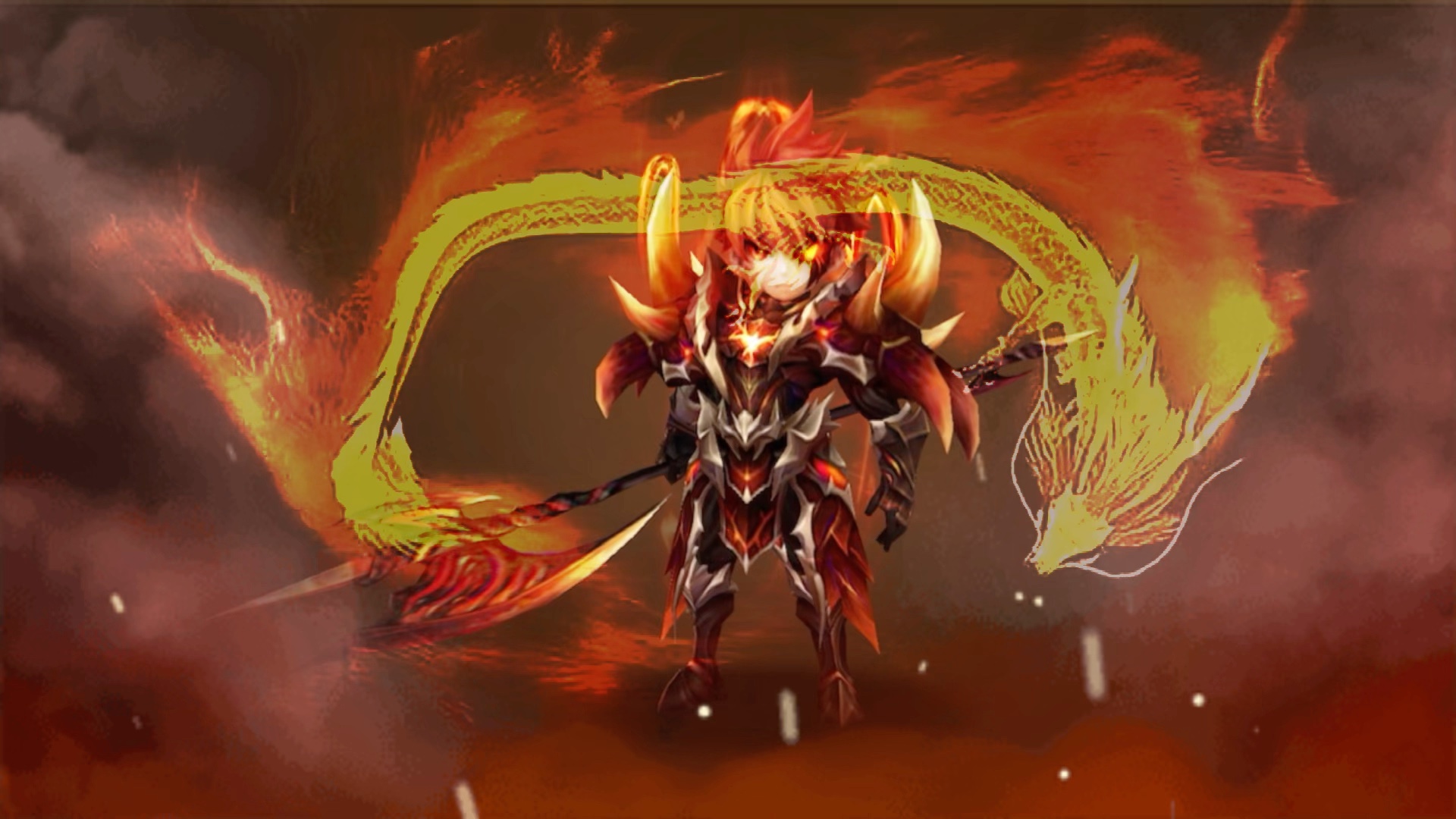 【魔灵召唤】烈焰龙骑士:莱卡