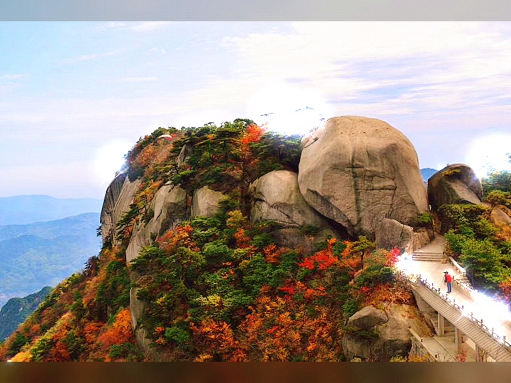 迷失在美丽的安徽天柱山