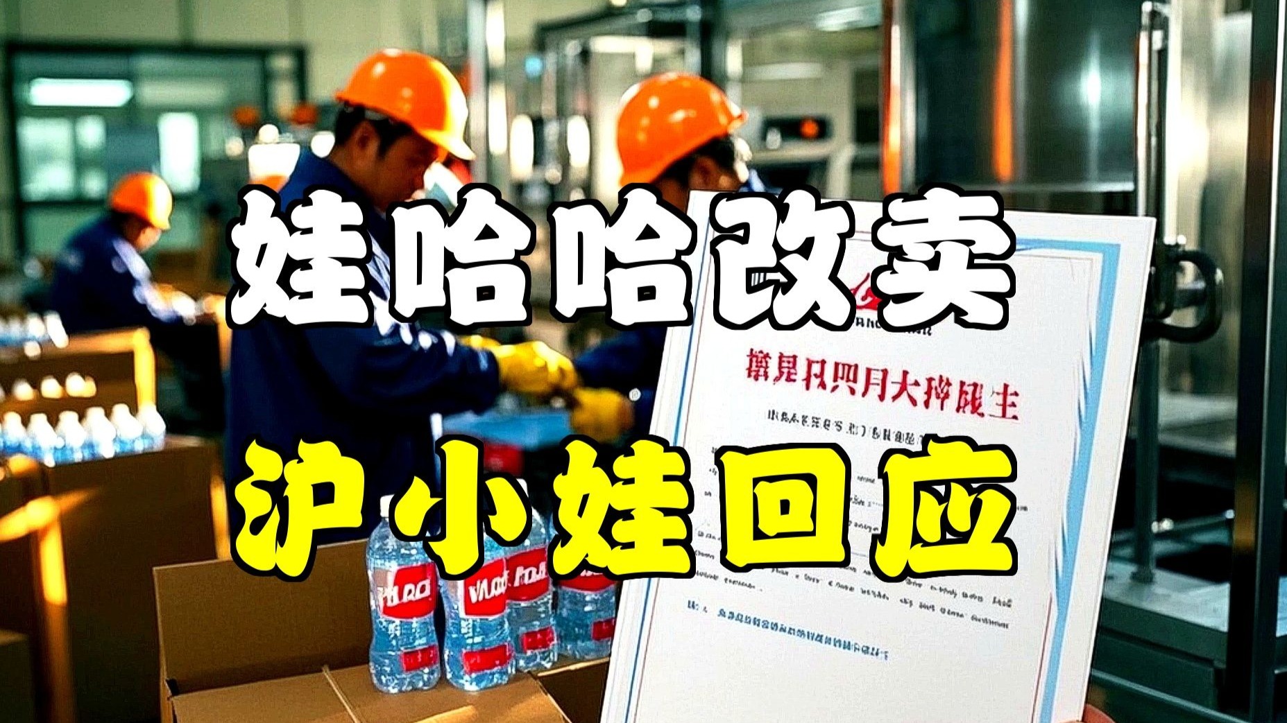 卖了20多年娃哈哈，突然改卖“沪小娃”，娃哈哈上海公司回应！