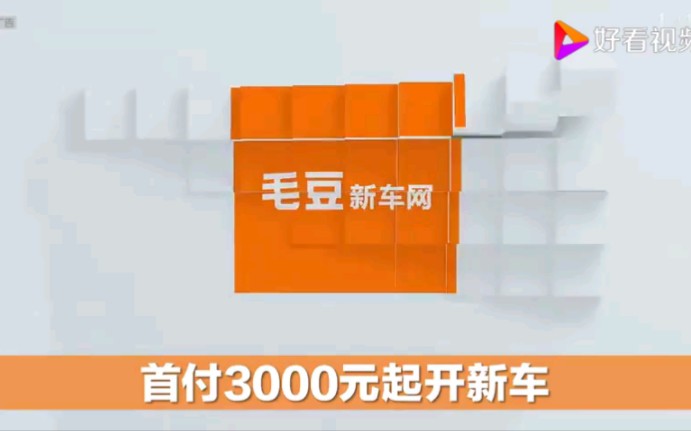 魔性毛豆新车网3000元3000元杨颖原版广告