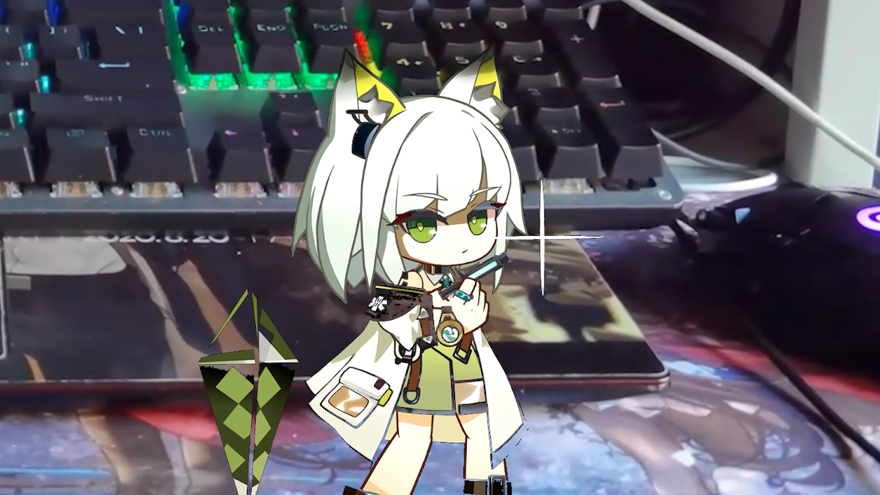 【明日方舟】戳戳老猞猁 但是在宿舍