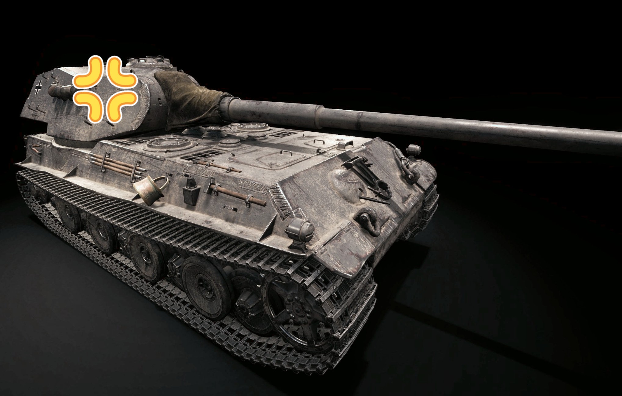 这次没有花里胡哨只有重甲巨炮-德系金币车vk7501k,个人分析.