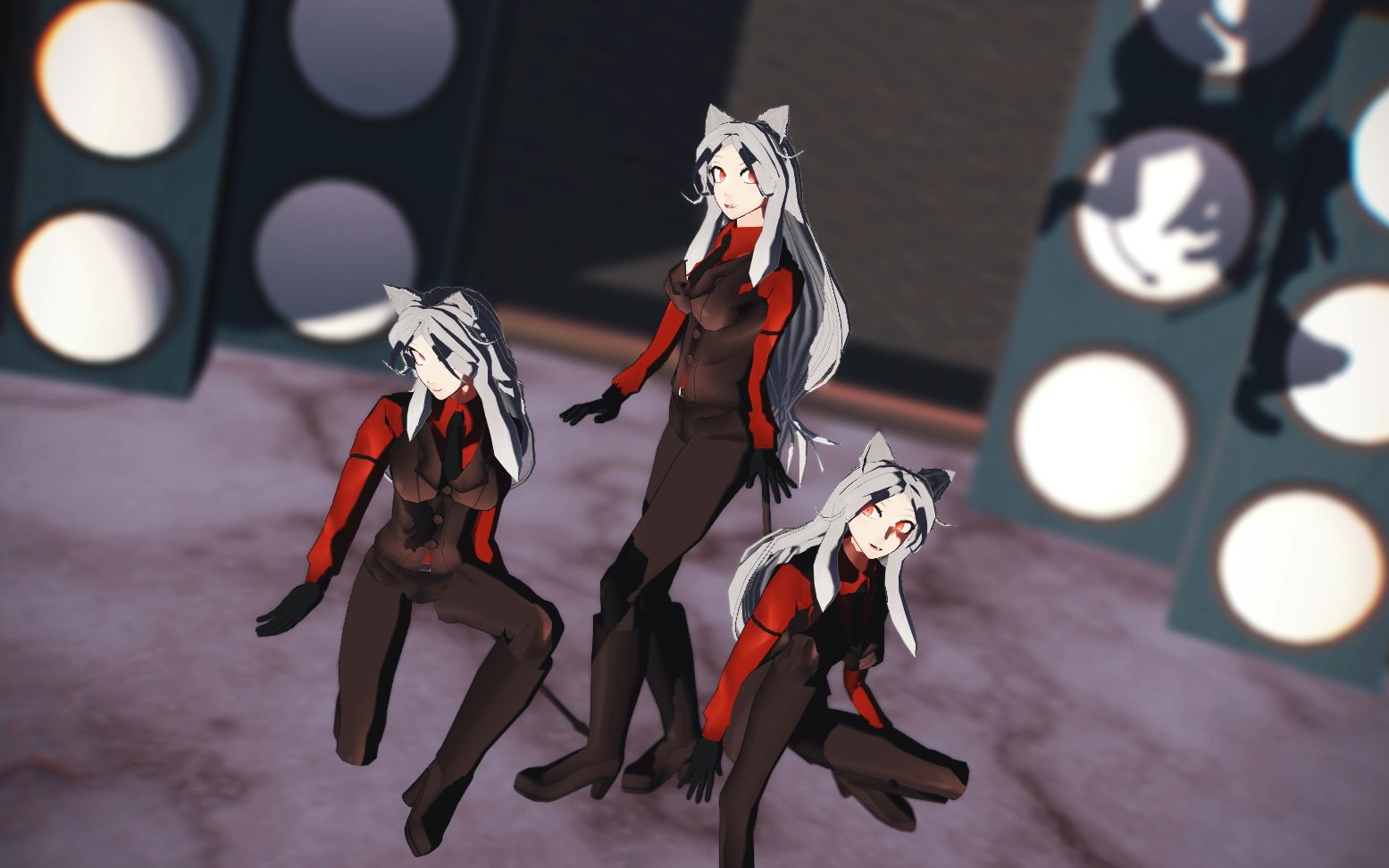 【helltaker mmd】cerberus masked bitch【自製模型】