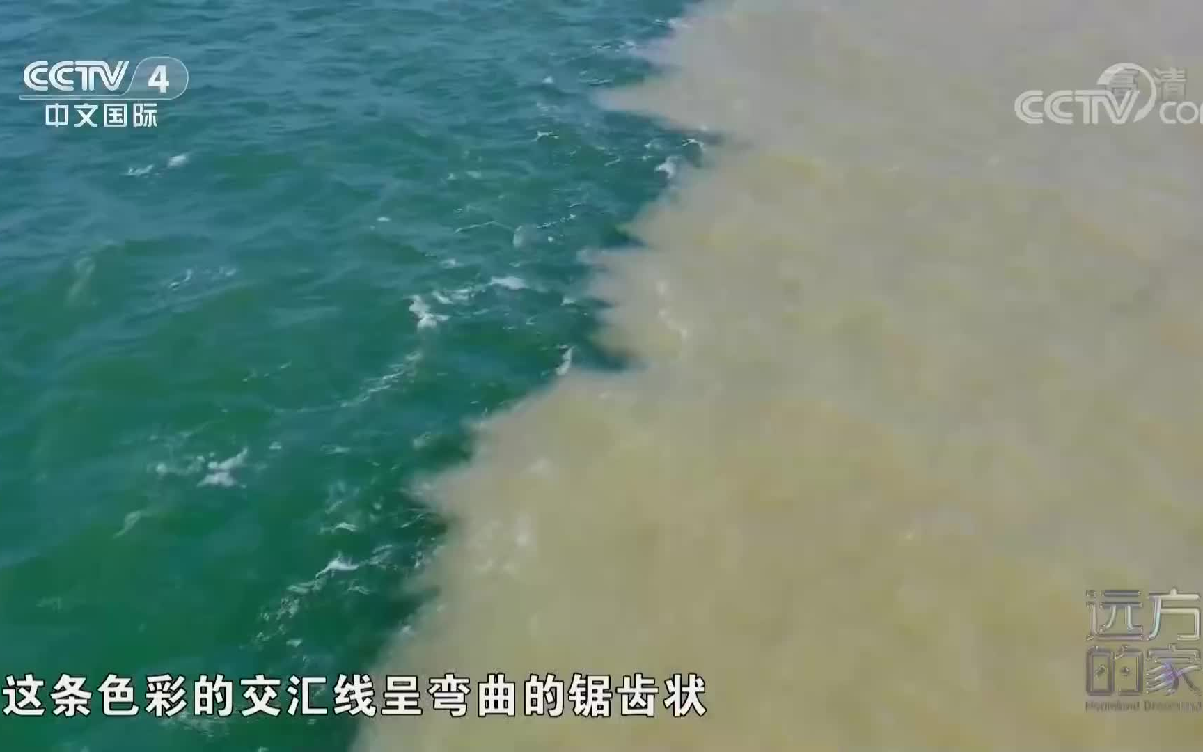 每年16亿吨泥沙让渤海海底高度不断上涨,航拍黄河入海口“鸳鸯锅”奇观!20220114 《远方的家》哔哩哔哩bilibili