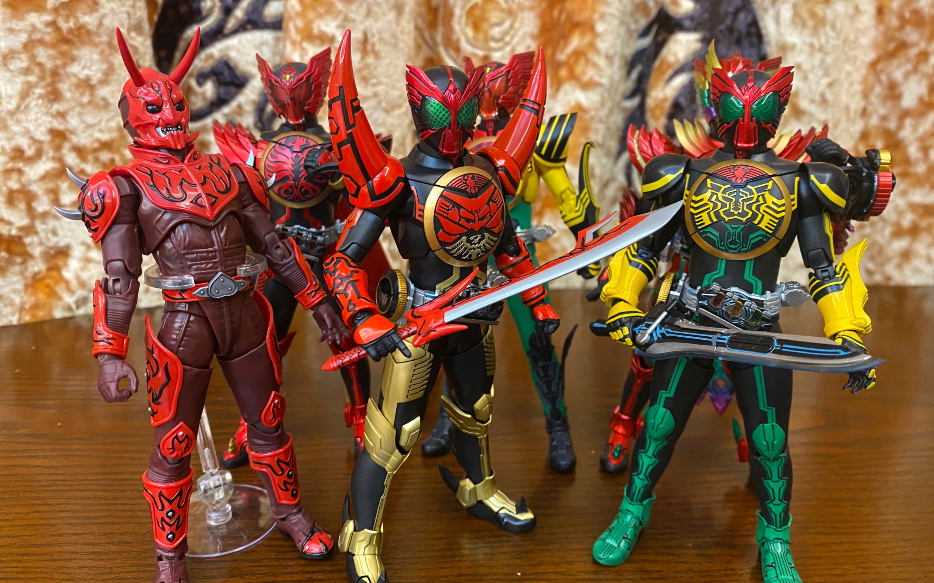 万代 shf可动人形 真骨雕制法 假面骑士ooo 三蛋 2020魂会场限定 魂