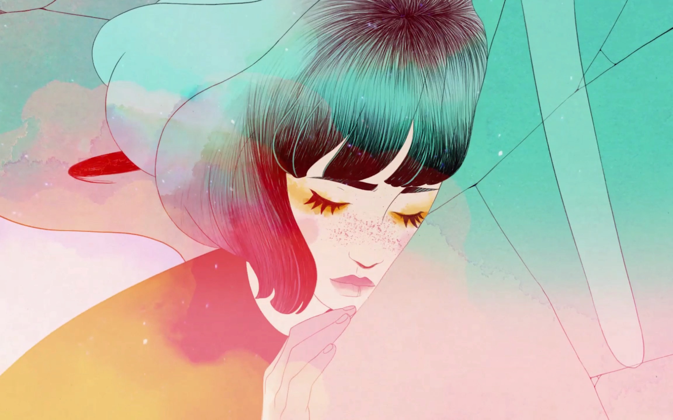 【gris 终章】一个游戏画面到底能有多好看?